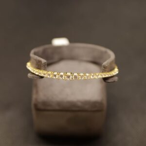 Geleneksel Şıklıkla Modern Tasarımın Buluşması 14 Ayar Altın Bilezik