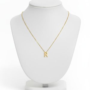 14 ayar altın harf kolye isim baş harf tasarım
