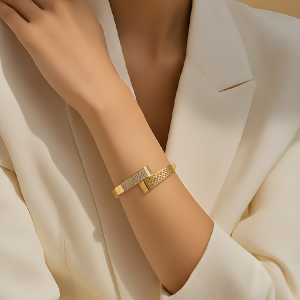 Duality Kadın Altın Kelepçe