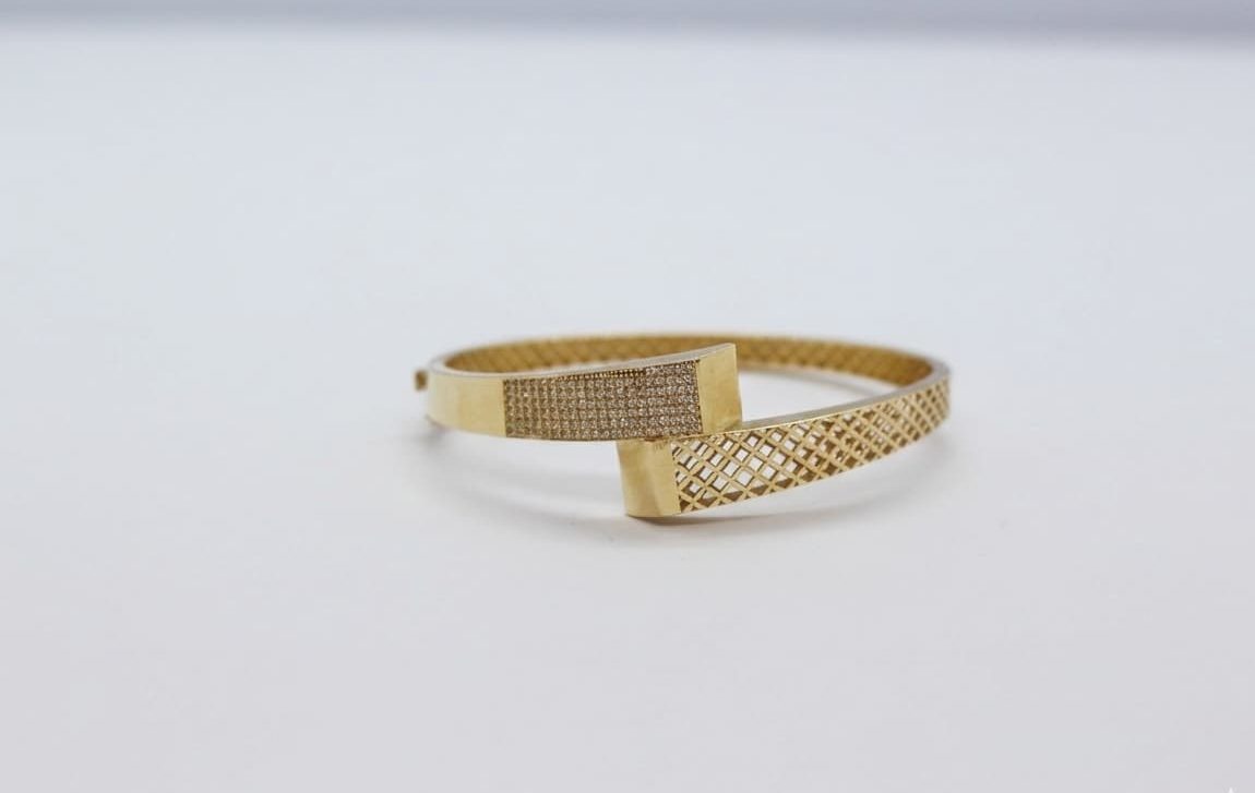 Duality Kadın Altın Kelepçe - Görsel 2