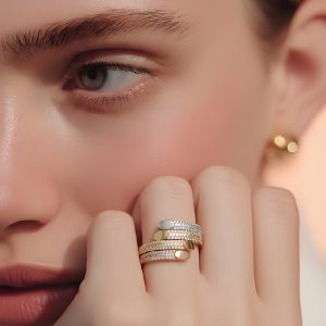 Echelon kadın altın yuzuk