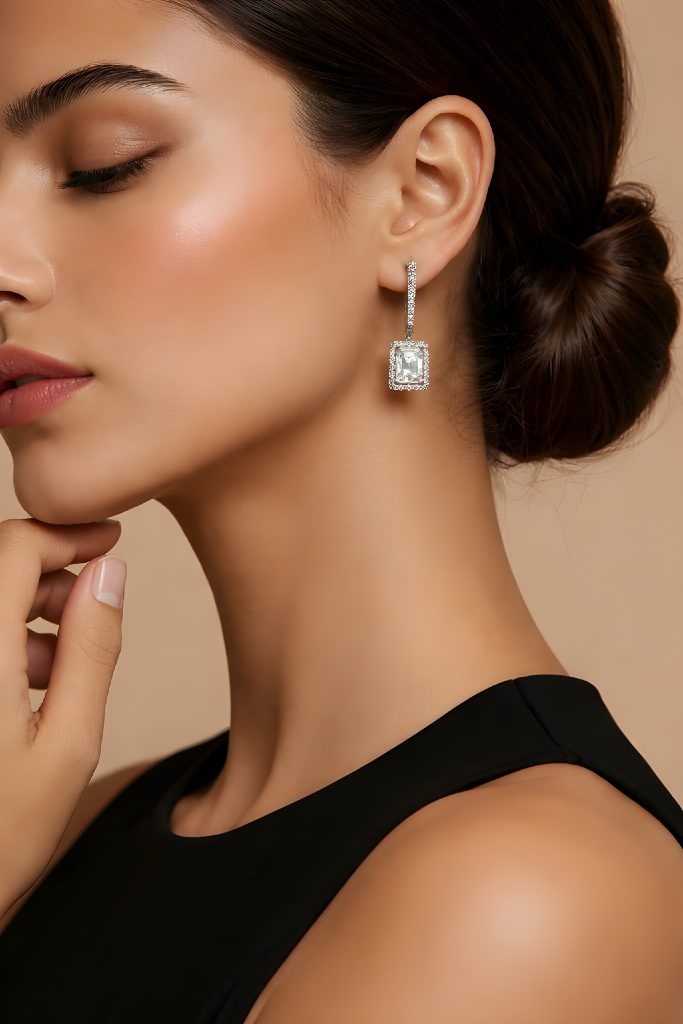 Empire Glow Pırlanta Kadın Küpe