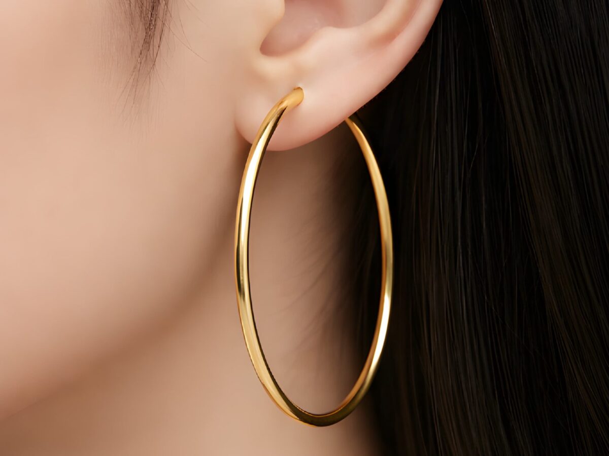 Essential Hoop Halka Küpe