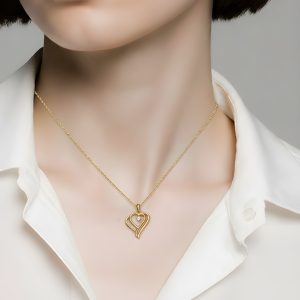 Kalp Altın Kolye
