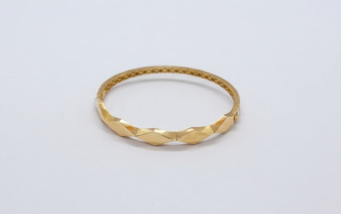 Prisma Kadın Altın Kelepçe - Görsel 2