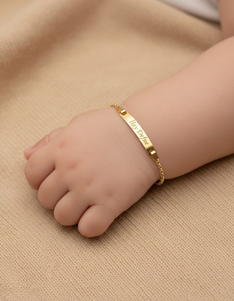 Kız Bebek Künyesi –14 Ayar Altın