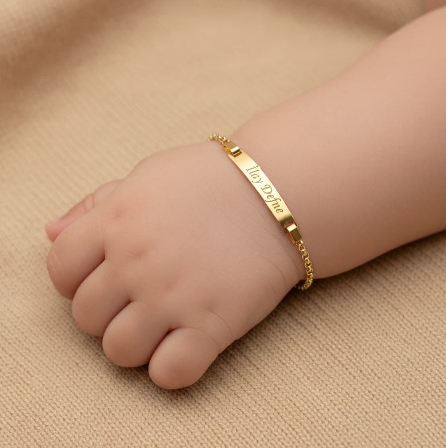 Kız Bebek Künyesi –14 Ayar Altın