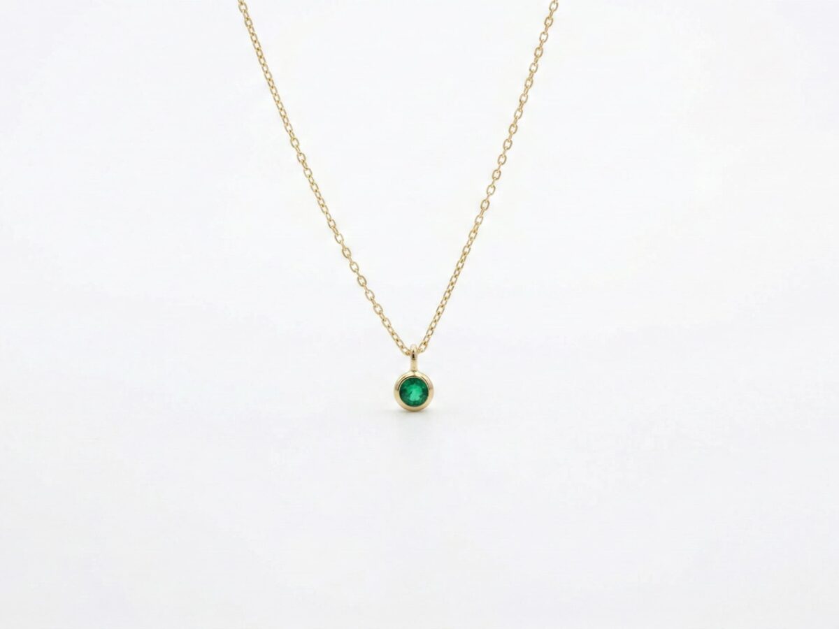 Nature's Heart Yeşil Taşlı Kolye