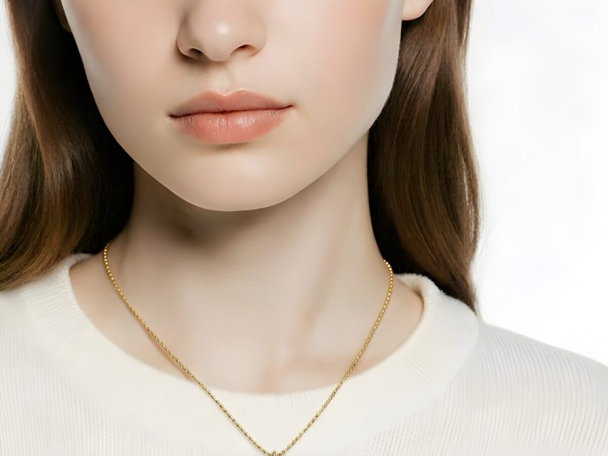 Pure Drop İncili Altın Kolye