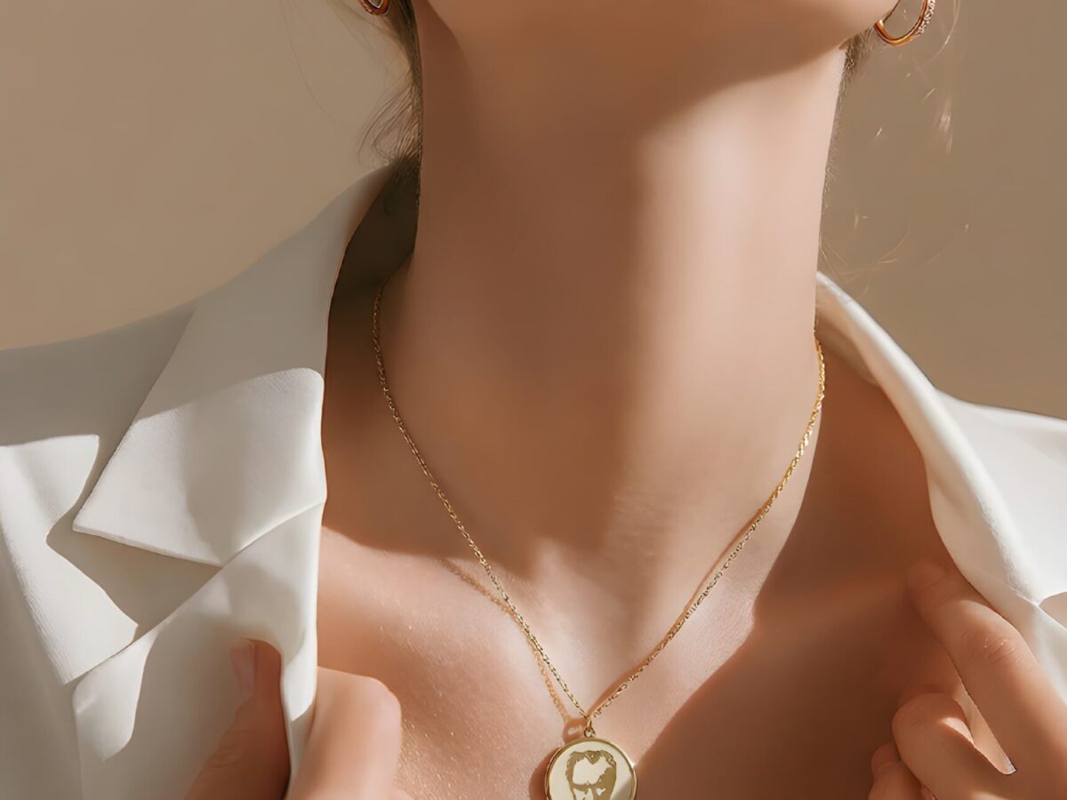 The Visionary Çift Taraflı Atatürk Altın Kolye