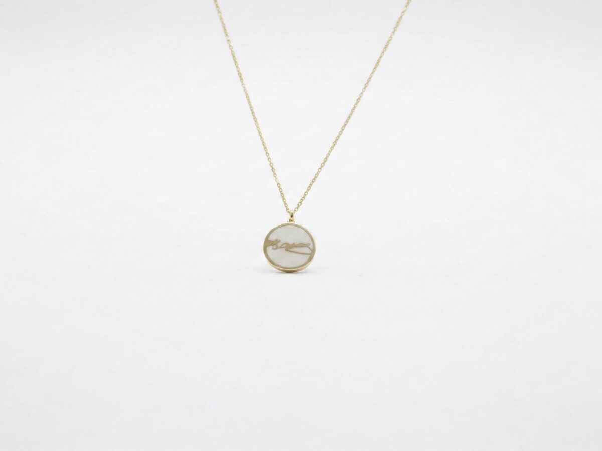 The Visionary Çift Taraflı Atatürk Altın Kolye