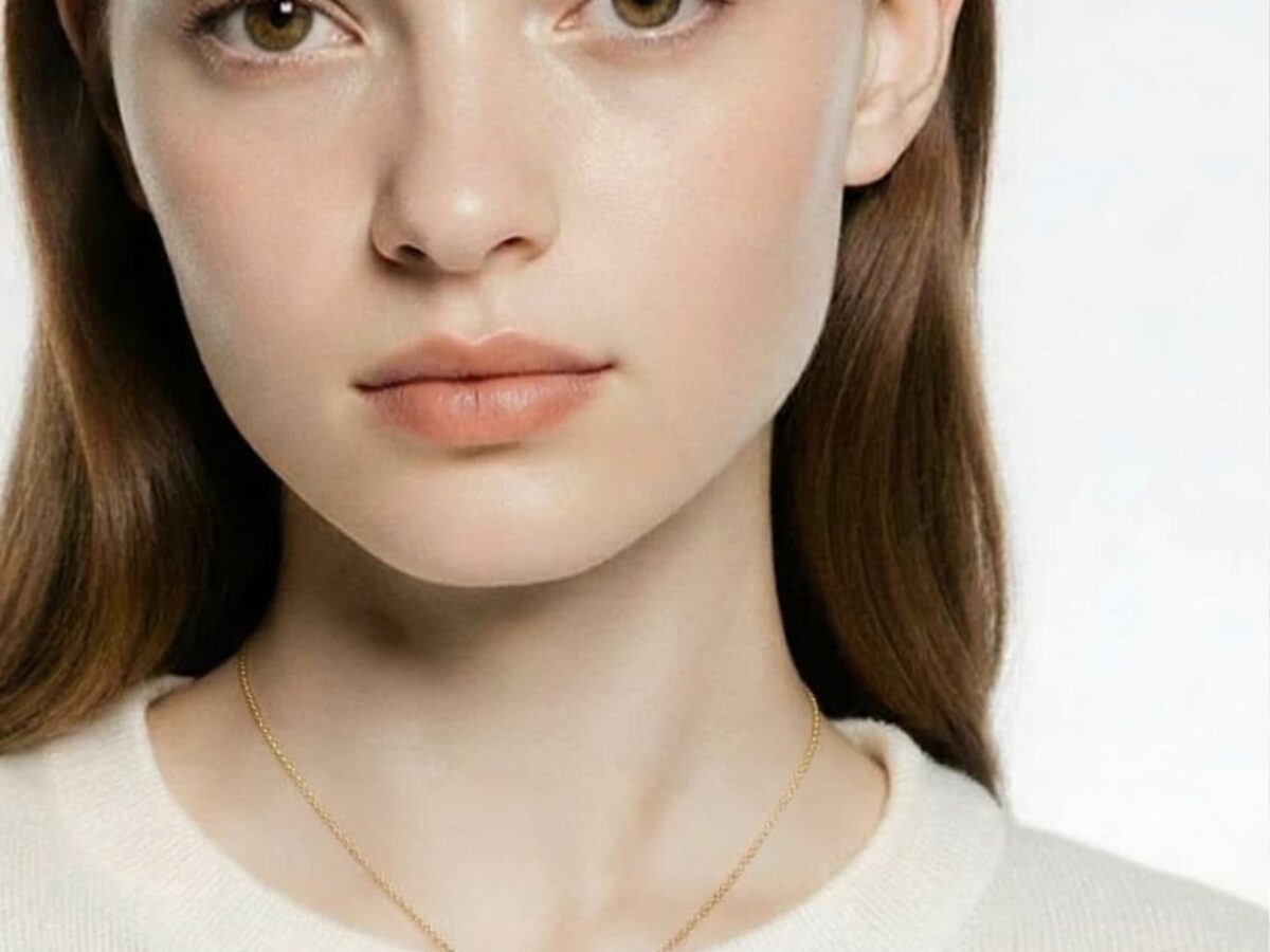 Monogram Mini K – 14 Ayar K Harfi Altın Kolye 1,54 gr